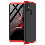 Microsonic Samsung Galaxy M31s için Kılıf Double Dip 360 Protective Siyah Kırmızı [Galaxy M31s ile Uyumlu Kılıf - Siyah - Kırmızı]
