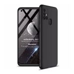 Microsonic Samsung Galaxy M31s Siyah Double Dip 360 Protective Cep Telefon Kılıfı