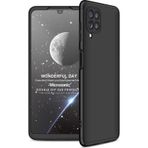 Microsonic Samsung Galaxy M32 4G Double Dip 360 Protective Siyah Kılıf