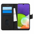 Microsonic Samsung Galaxy M32 4G Fabric Book Wallet Kılıf