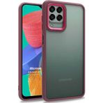 Microsonic Samsung Galaxy M33 Bright Planet Kırmızı Kılıf