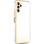 Microsonic Samsung Galaxy M34 5G Olive Plated Beyaz Kılıf