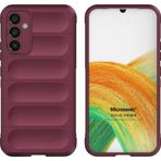 Microsonic Samsung Galaxy M34 5G Oslo Prime Bordo Kılıf