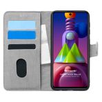 Microsonic Samsung Galaxy M51 Fabric Book Wallet Kılıf