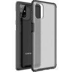 Microsonic Samsung Galaxy M51 Siyah Frosted Frame Cep Telefon Kılıfı