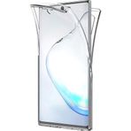 Microsonic Samsung Galaxy Note 10 Plus 6 Tarafı Tam Full Koruma 360 Clear Soft Şeffaf Cep Telefonu Kılıf