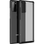 Microsonic Samsung Galaxy Note 20 Frosted Frame Siyah Kılıf
