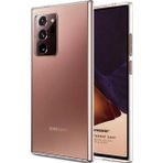 Microsonic Samsung Galaxy Note 20 Ultra Transparent Soft Beyaz Cep Telefonu Kılıf