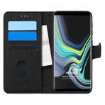 Microsonic Samsung Galaxy Note 9 Fabric Book Wallet Siyah Kılıf