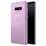 Microsonic Samsung Galaxy Note 9 Transparent Soft Beyaz Kılıf