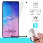 Microsonic Samsung Galaxy S10 Lite Seramik Matte Flexible Siyah Ekran Koruyucu