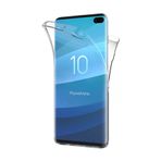 Microsonic Samsung Galaxy S10 Plus 6 Tarafı Tam Full Koruma 360 Clear Soft Şeffaf Kılıf