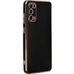 Microsonic Samsung Galaxy S20 Olive Plated Siyah Kılıf