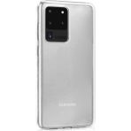 Microsonic Samsung Galaxy S20 Ultra Transparent Soft Beyaz Şeffaf Kılıf