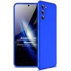 Microsonic Samsung Galaxy S21 Plus Double Dip 360 Protective Mavi Cep Telefonu Kılıfı