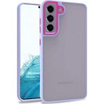 Microsonic Samsung Galaxy S22 Plus Bright Planet Lila Cep Telefonu Kılıfı