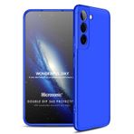 Microsonic Samsung Galaxy S22 Plus Double Dip 360 Protective Mavi Cep Telefonu Kılıfı