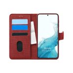 Microsonic Samsung Galaxy S22 Plus Fabric Book Wallet Kılıf