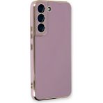 Microsonic Samsung Galaxy S22 Plus Olive Plated Lila Cep Telefonu Kılıfı