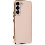 Microsonic Samsung Galaxy S22 Plus Olive Plated Pembe Kılıf