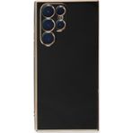 Microsonic Samsung Galaxy S22 Ultra Olive Plated Siyah Kılıf