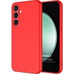 Microsonic Samsung Galaxy S23 FE Groovy Soft Kırmızı Kılıf