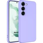 Microsonic Samsung Galaxy S23 Groovy Soft Lila Cep Telefonu Kılıfı