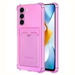 Microsonic Samsung Galaxy S23 Plus Card Slot Shock için Kılıf Pembe [Galaxy S23 Plus ile Uyumlu Kılıf - Pembe]