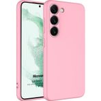 Microsonic Samsung Galaxy S23 Plus Groovy Soft Pembe Kılıf