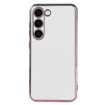 Microsonic Samsung Galaxy S23 Plus için Kılıf Olive Plated Beyaz [Galaxy S23 Plus ile Uyumlu Kılıf - Beyaz]