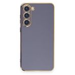 Microsonic Samsung Galaxy S23 Plus için Kılıf Olive Plated Lavanta Grisi [Galaxy S23 Plus ile Uyumlu Kılıf - Lavanta Grisi]