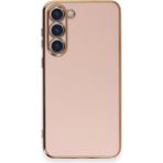 Microsonic Samsung Galaxy S23 Plus Olive Plated Rose Gold Cep Telefonu Kılıfı