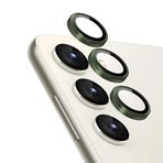 Microsonic Samsung Galaxy S24 Plus Tekli Kamera Lens Koruma Camı Koyu Yeşil [Galaxy S24 Plus ile Uyumlu Ekran Koruyucu - Koyu Yeşil]
