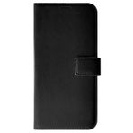 Microsonic Samsung Galaxy S7 Edge için Kılıf Delux Leather Wallet Siyah [Galaxy S7 Edge ile Uyumlu Kılıf - Siyah]