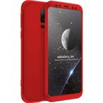 Microsonic Samsung Galaxy S9 Plus Double Dip 360 Protective Kırmızı Kılıf