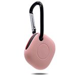 Microsonic Samsung Galaxy SmartTag için Kılıf, Silikon Anahtarlık Pembe