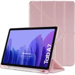 Microsonic Samsung Galaxy Tab A7 10.4" T500 Kılıf Origami Pencil Rose Gold