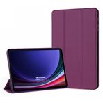 Microsonic Samsung Galaxy Tab S10 FE için Kılıf Slim Translucent Back Smart Cover Mor [Galaxy Tab S10 FE X520 ile Uyumlu Kılıf - Mor]