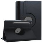 Microsonic Samsung Galaxy Tab S7 T870 360 Rotating Stand Deri Siyah Kılıf