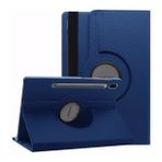 Microsonic Samsung Galaxy Tab S8 Plus X800 Kılıf 360 Rotating Stand Deri Lacivert