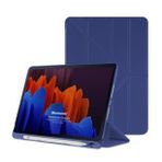 Microsonic Samsung Galaxy Tab S8 Plus X800 Kılıf Origami Pencil Lacivert