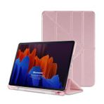 Microsonic Samsung Galaxy Tab S8 Plus X800 Kılıf Origami Pencil Rose Gold