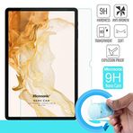 Microsonic Samsung Galaxy Tab S8 X700 Nano Glass Cam Ekran Koruyucu [Galaxy Tab S8 X700 ile Uyumlu Ekran Koruyucu - Şeffaf]