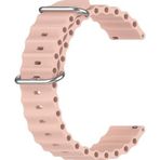 Microsonic Samsung Galaxy Watch 3 45 mm Ocean Band Pembe Kordon