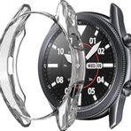 Microsonic Samsung Galaxy Watch 3 45mm Kılıf 360 Full Round Soft Silicone Şeffaf
