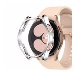 Microsonic Samsung Galaxy Watch 4 40MM Kılıf 360 Full Round Soft Silicone Gümüş
