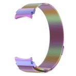 Microsonic Samsung Galaxy Watch 4 44 mm için Milano Loop Çok Renkli Kordon