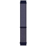 Microsonic Samsung Galaxy Watch 4 Classic 42 mm Hasırlı Woven Sport Loop Mor Uyumlu Kordon