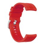Microsonic Samsung Galaxy Watch 4 Classic 42 mm Silikon Rapidbands Kırmızı Kordon