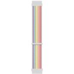 Microsonic Samsung Galaxy Watch 4 Classic 42 mm Woven Sport Loop Pride Edition Hasırlı Kordon